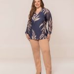 BLUSA CREPE COM GOLA