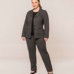 BLAZER PIED COQ COM BOLSO - CALÇA NERVURA PIED COQ