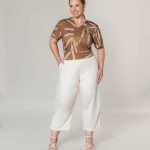 Blusa Vicenza Est. Gola V